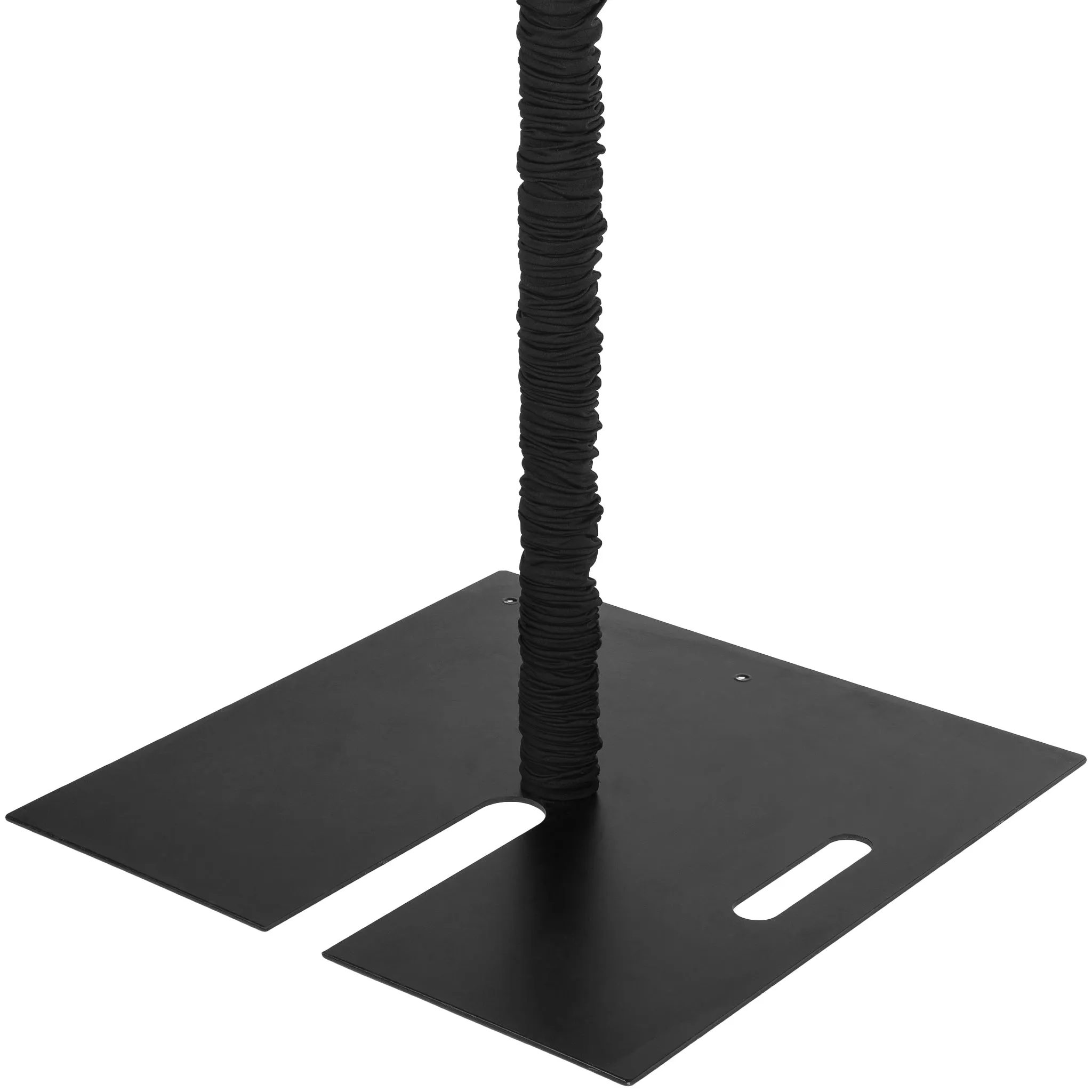 20ft Spandex Upright Pole Cover - Black