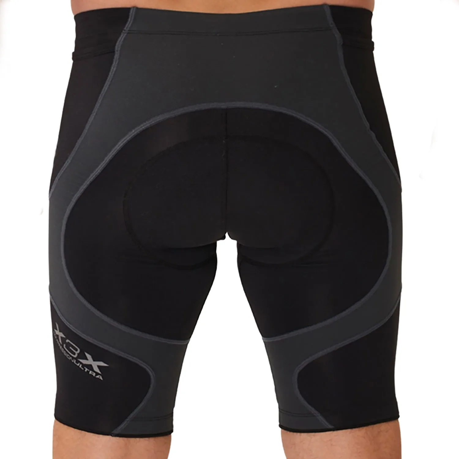 Bermuda Ciclismo X3X COMPRESSION ULTRA l Preto e Estanho