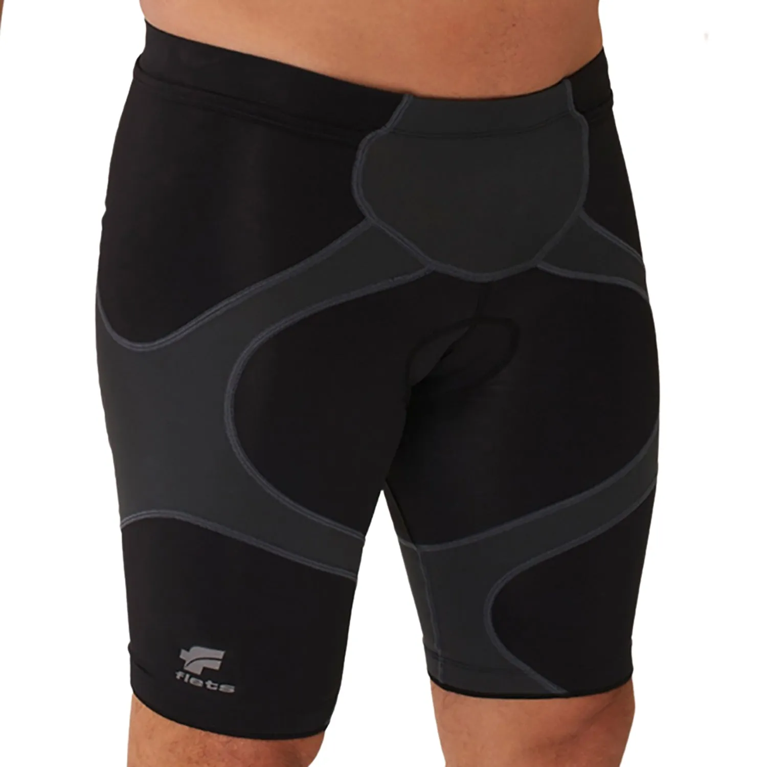 Bermuda Ciclismo X3X COMPRESSION ULTRA l Preto e Estanho