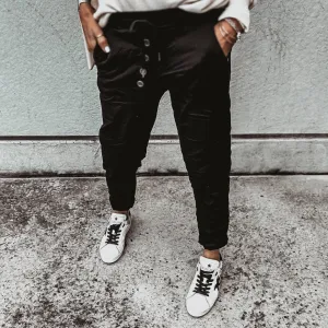 Black ABSOLUTE jean joggers