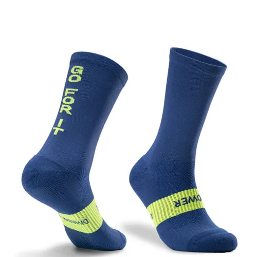 Calcetines de Running Azules Hombre