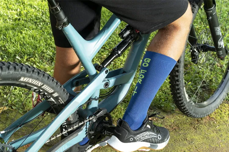 Calcetines de Running Azules Hombre