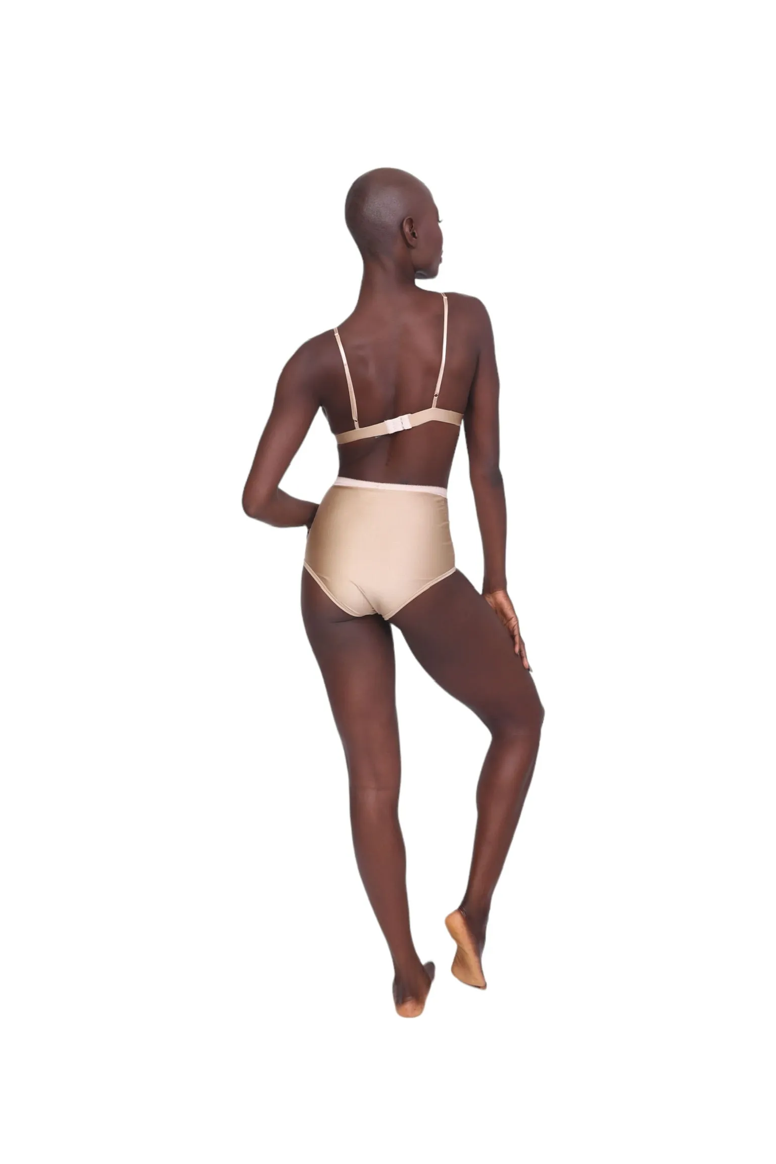 Classic Spandex Bra - Beige