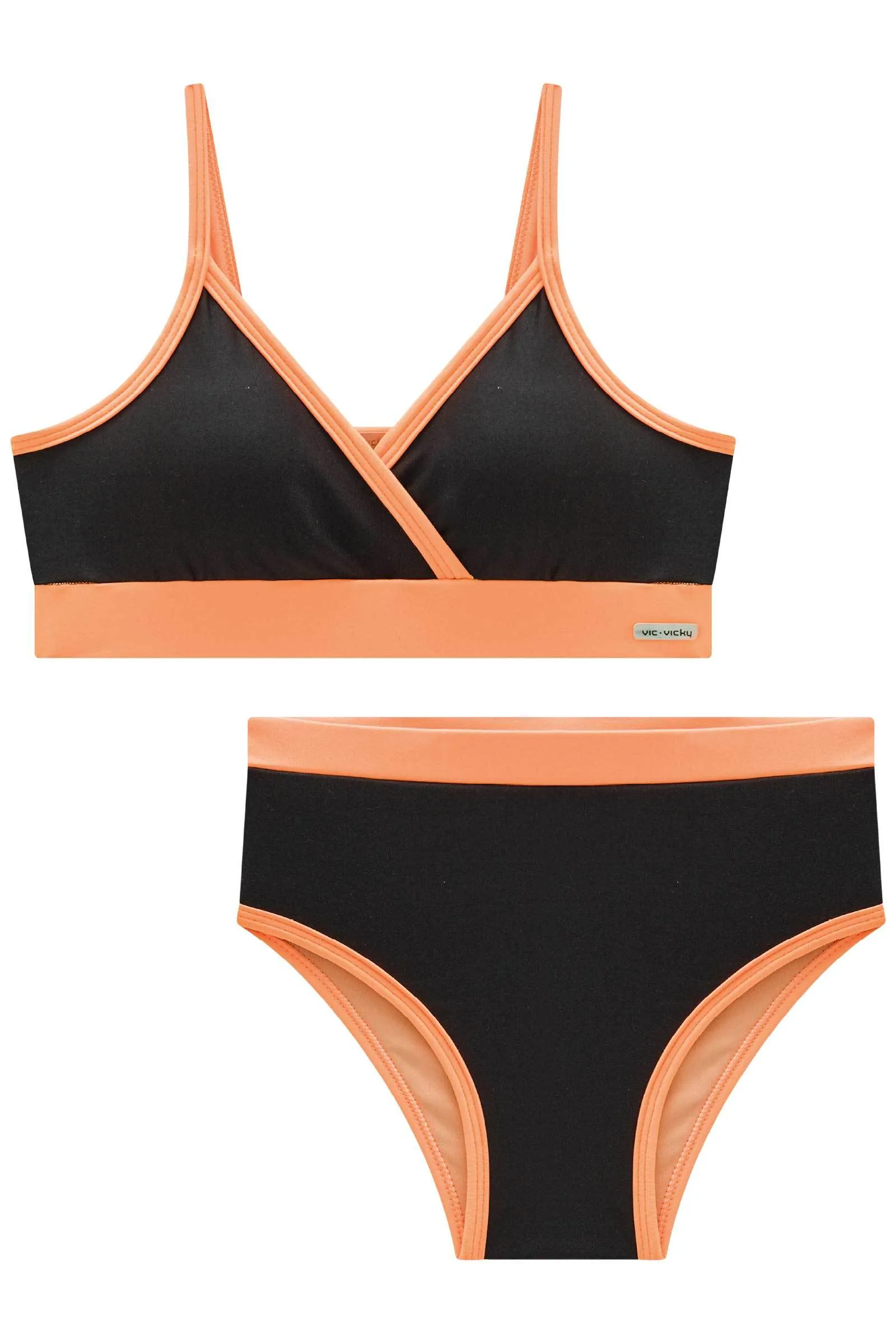 Conjunto de Biquini em Malha Uv Dry 50  com Bojo Removível 82701 Vic&Vicky