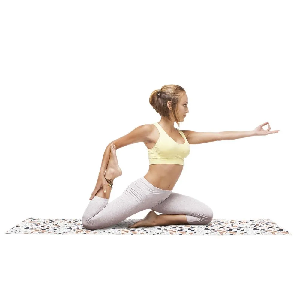 DOIY Yoga Mat Terrazzo