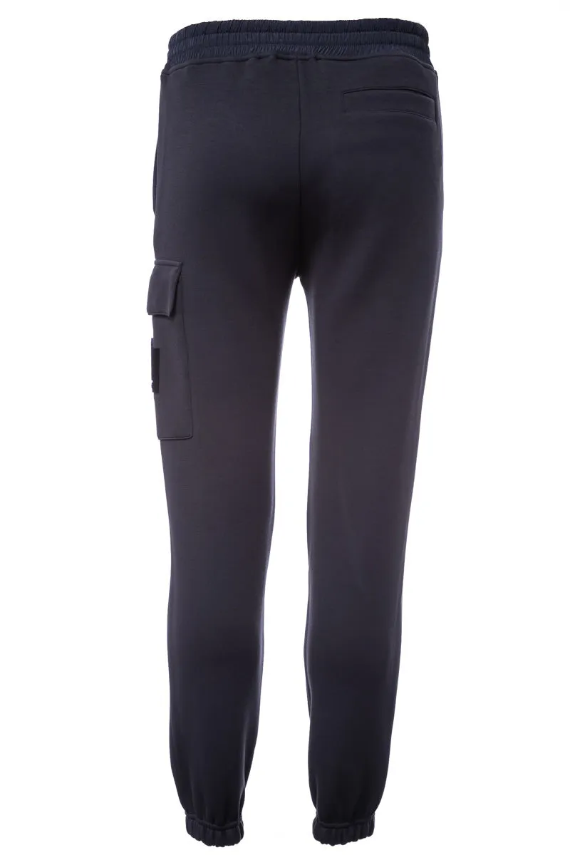 Mackage Marvin-V Sweat Pant in Navy