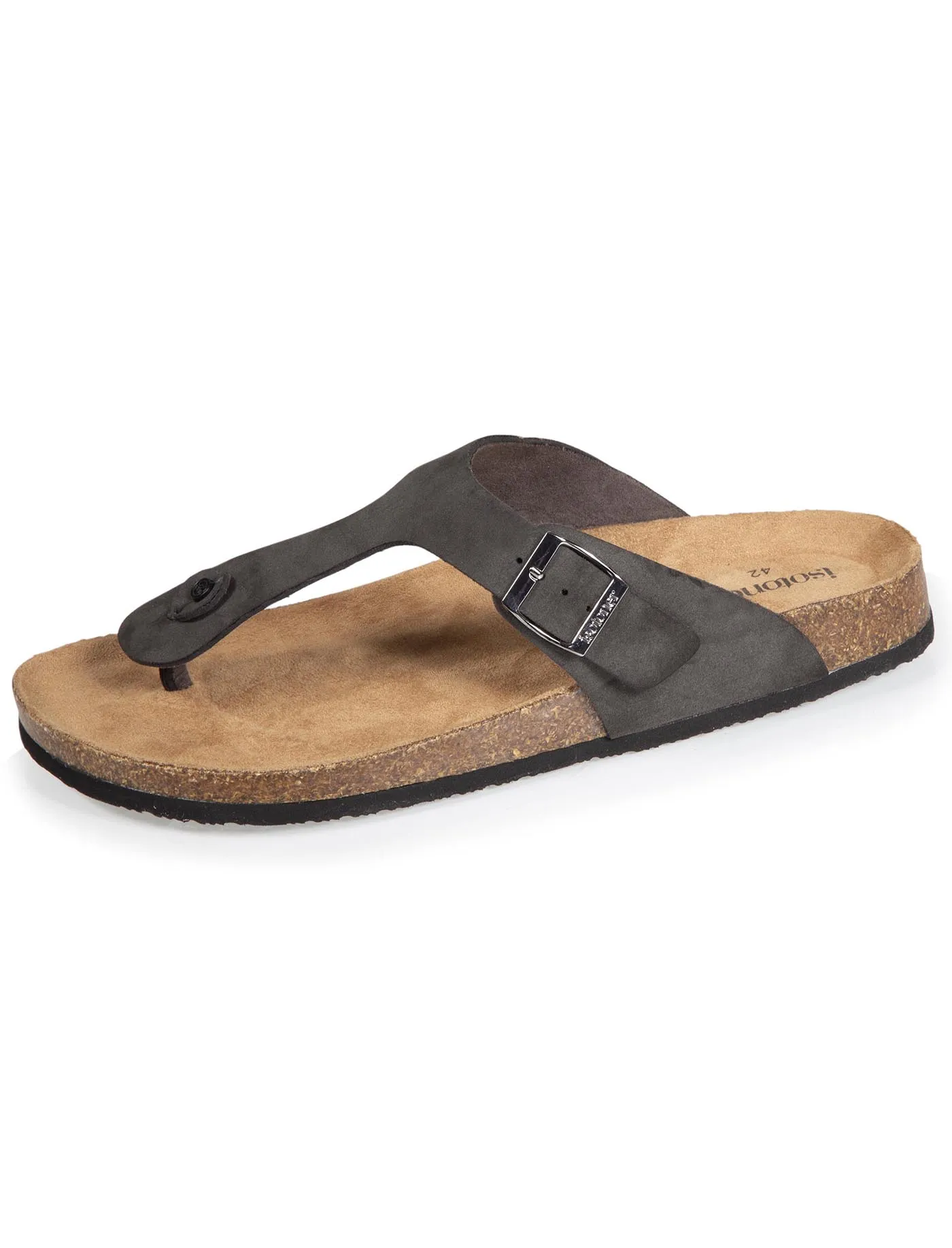 Mules sandales Homme Bride Gris