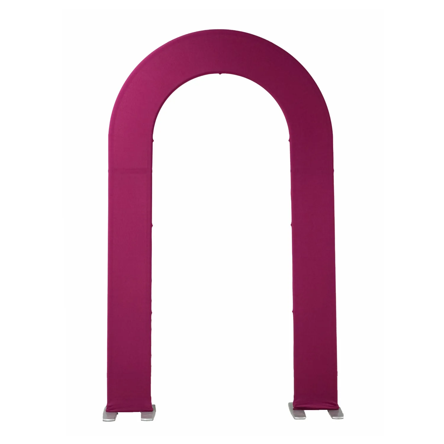 Open Center Spandex Arch Cover - Fuchsia