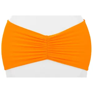 Ruffled Spandex Chair Band - Orange