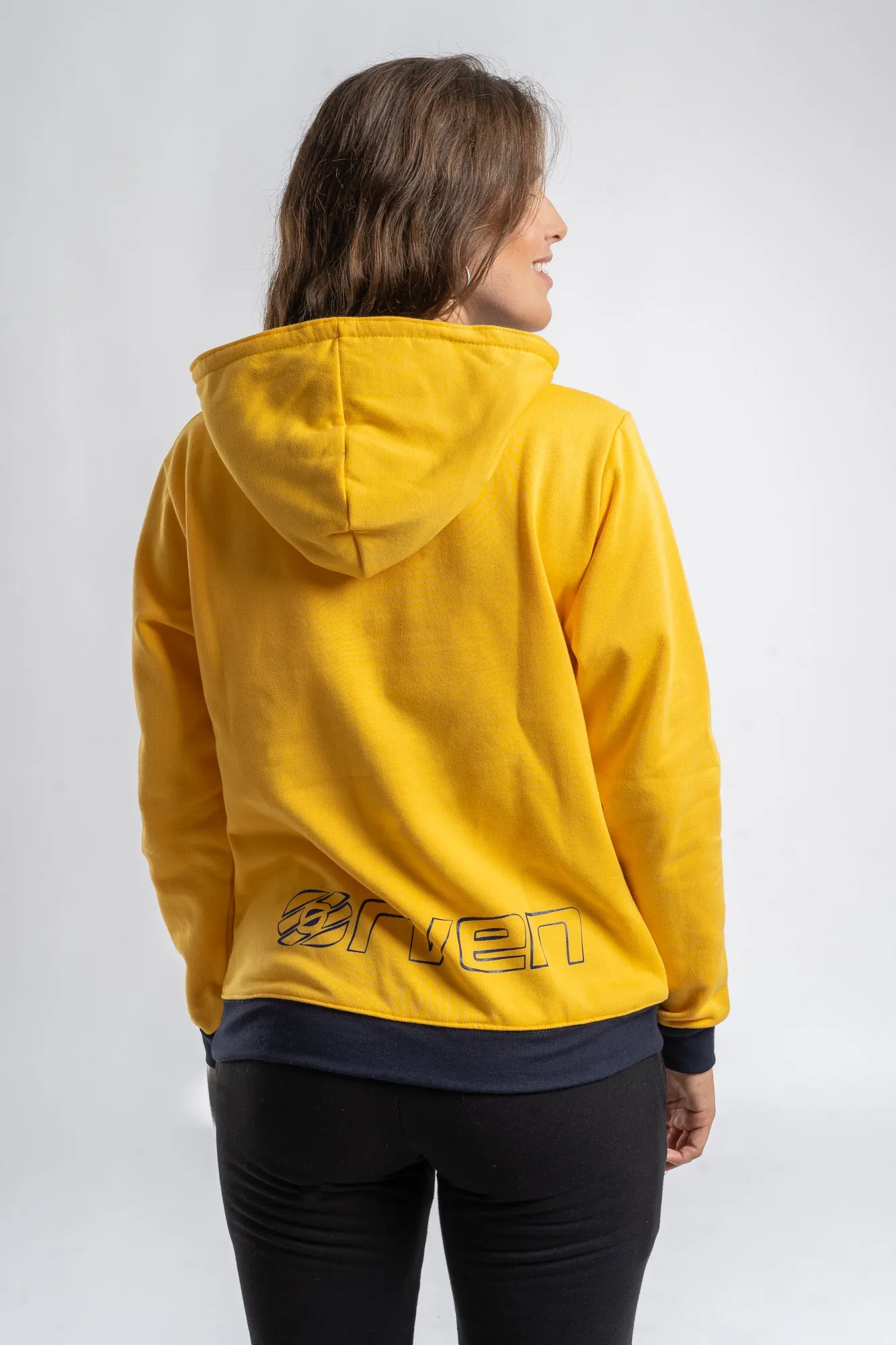 Sudadera con Capucha Player Amarilla