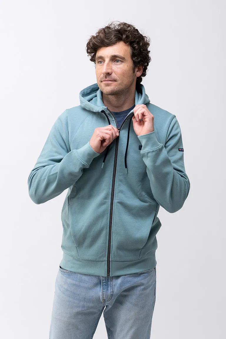 Sudadera o chaqueta de hombre de felpa con capucha