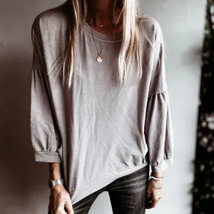 TAUPE ULTIMATE super slouchy top *NEW*