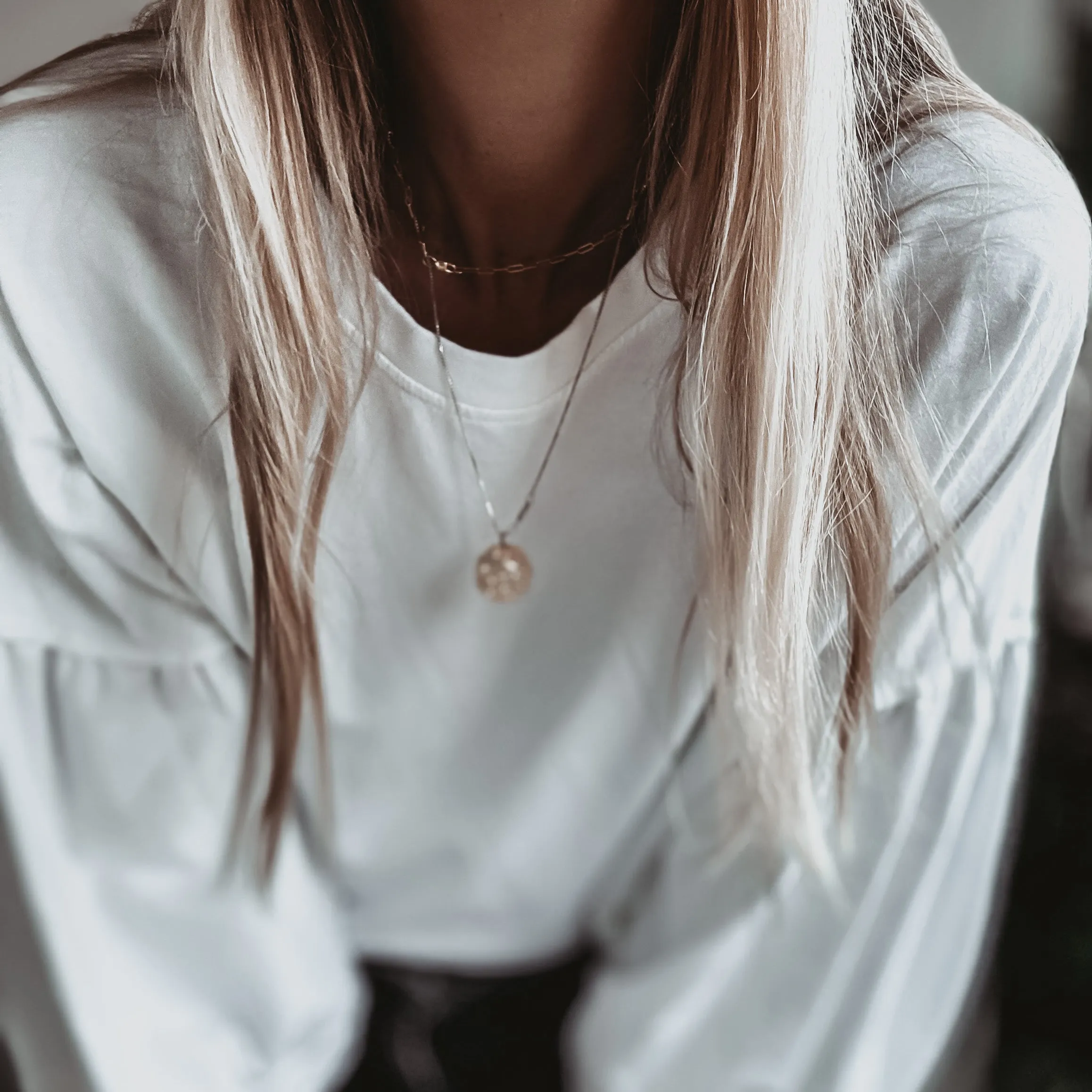 WHITE ULTIMATE super slouchy top *NEW*